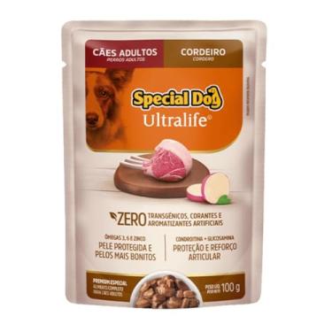 Imagem de Ração Úmida Special Dog Ultralife para Cães Adulto Sabor Cordeiro 100g