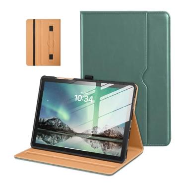 Imagem de DTTO Capa para Samsung Galaxy Tab A11+/A11 Plus/A9+ Plus de 11 polegadas (2023/2025), capa fólio de couro premium com alça de mão para visualização em vários ângulos e despertar/hibernar