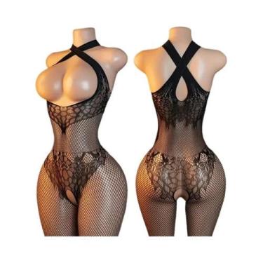 Imagem de Body Sexy Feminino Sem Entrepernas, Fantasia Íntima, Conjunto De Linge
