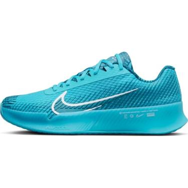 Imagem de NIKE Tênis masculino baixo, Nebulosa azul-petróleo, geodo branco, azul-petróleo, 7.5