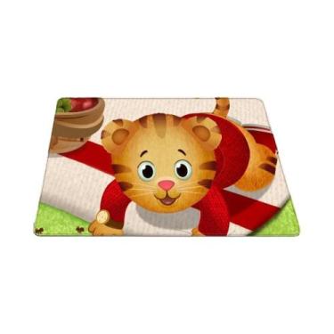 Imagem de Tapete Antiderrapante Lavável Daniel-Tigers Para Corredor, Sala De Est