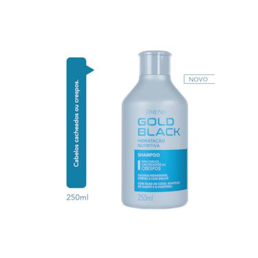 Imagem de Shampoo Amend Gold Black Hidratação Nutritiva 250ml