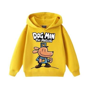 Imagem de Moletom Com Capuz DOGMAN Para Crianças, Roupas De Cão Detetive Com Est