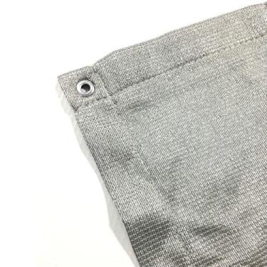 Imagem de Tela Privacidade Fachada 5x3 Prata Para Muro Portão Garagem - Shoplona