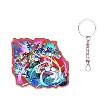 Imagem de Pingente Acrílico Kamen Rider De 6CM Para Crianças, Chaveiro De Mochil