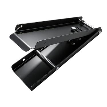 Imagem de Baoblaze de latas de pé para reciclagem, esmagador de latas de chão com pedal, ferramenta de prensa de ferro fácil de guardar, e portátil