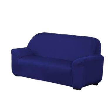 Imagem de Conjunto de três capas para sofá Elegante e encantador capa para sofa de 3 lugares，manta de sofa，capa para sofá 2 e 3 lugares(AZUL ROYAL)