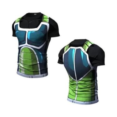 Imagem de Camiseta Masculina De Verão Para Cosplay, Fitness E Corrida, Gola Redo