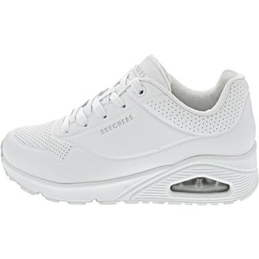 Imagem de Skechers Tênis feminino Uno Stand on Air, Branco/Branco, 38