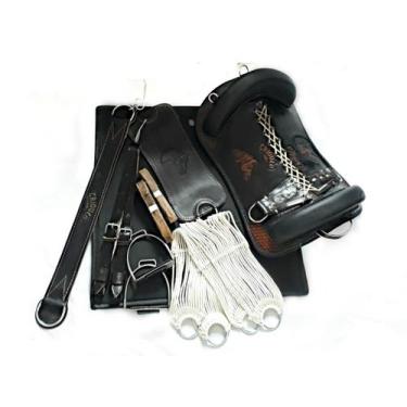 Imagem de Montaria Sela Basto Manta Gel Cavalo Crioulo Jm41 - SELARIA SERRANO