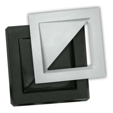 Imagem de Molde Forma ABS Cobogó Bandeira 40x40cm - 35mm Gesso Cimento Cd519