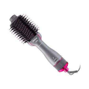 Imagem de Escova Secadora Philco Advance Pes25Sr Bivolt, Cinza/Rosa, Bivolt