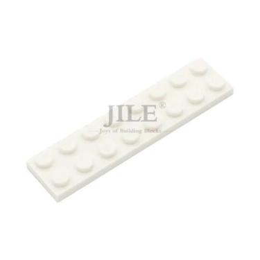 Imagem de 20 Peças De Placas Moc 2x8 3034, Blocos De Construção Criativos DIY, C