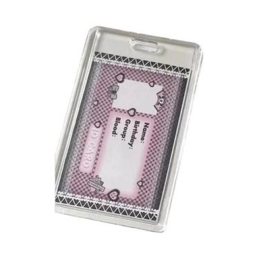 Imagem de Porta-chaves Transparente Para Photocard Kpop, Capa Protetora Para Fot