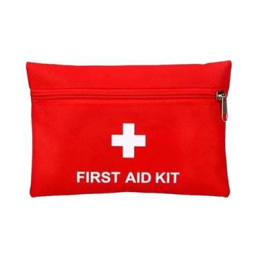 Imagem de Kit Médico De Primeiros Socorros Portátil Mini Para Viagem, Camping E 