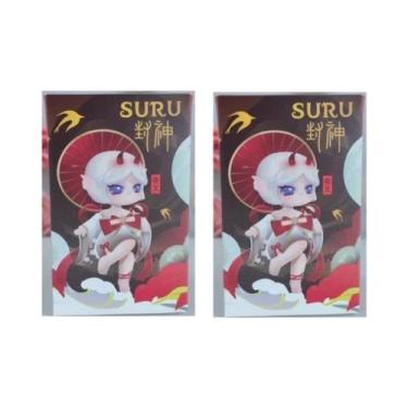 Imagem de Caixa Surpresa Mítica: Figuras Artesanais Antigas Chinesas De Su Rui, 