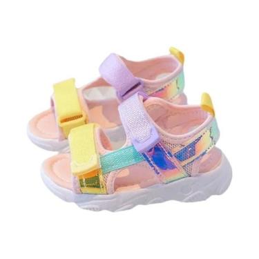 Imagem de Sandálias De Verão Para Meninas, Moda Princesa, Solado Macio, Calçados