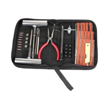 Imagem de Conjunto De Ferramentas Para Reparo De Pneus De Carro, Moto E Biciclet