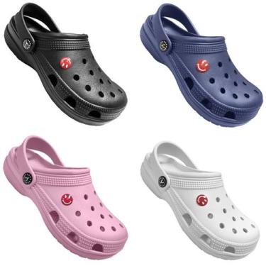 Imagem de Sandalia Babuche Adulto Unissex Leve Antiderrapante YVATE BGX66A, Azul