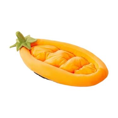 Imagem de Cama de cachorro para caixa - Cama de berinjela para cães - Ninho quente lavável para ambientes internos e externos, jardim, canil, , viagem, apartamento, canto, pátio, acampamento