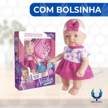 Imagem de Boneca Nicinha Passeio com Bolsa  Nova Toys
