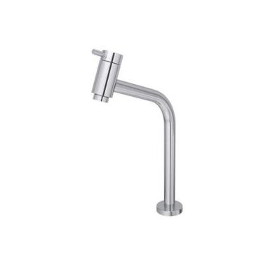 Imagem de Torneira Lavatório Bica Alta Mesa Link 1/4 Volta Cromada - Deca 403mm Altura