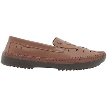 Imagem de Sapato Masculino Mocassim Casual Social Dia a Dia Passeio Trabalho em Couro Free Way LoganX-2