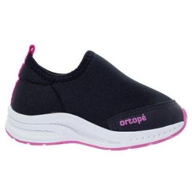 Imagem de Tênis Infantil Menina Ortope 24700 Preto-Feminino