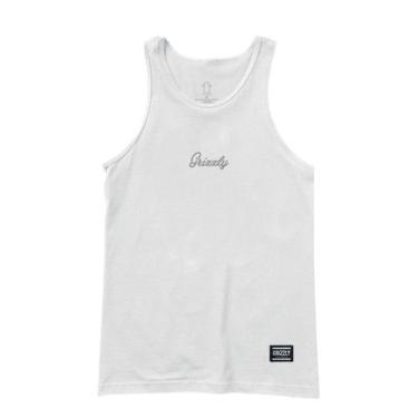 Imagem de Camiseta Grizzly Mini Script Tank -, White, GG