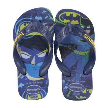 Imagem de Chinelo Infantil Havaianas Kids Top Warner Azul/Marinho