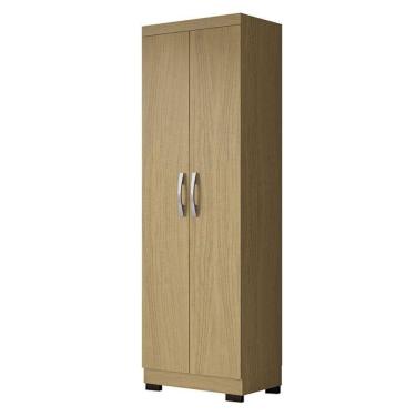Imagem de Armário Multiuso 2 Portas New 2000192 Atacama Com Pés Preto - Aramóveis
