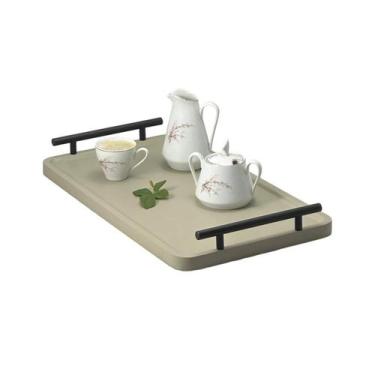 Imagem de Bandeja Cantinho do Café Decorativa da Manhã Escritório 46x26 - Maraka
