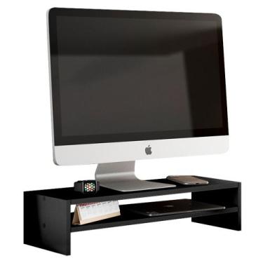 Imagem de Suporte Stand Base Para Tela Monitor Laptop Soft Elevado 65cm em MDF c