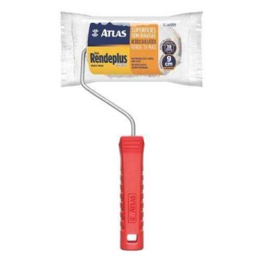 Imagem de Rolo De Microfibra 9cm Atlas At327-9 Para Pintura Em Superfícies Lisas