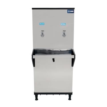 Imagem de Bebedouro Industrial Coluna Knox 50L 1 Torneira Gelada 1 Torneira Natural Inox (KX05NG 2T)