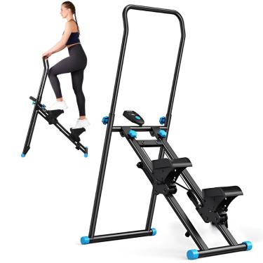Imagem de Máquina De Escalada Simulador Caminhada Dobrável Até 130kg