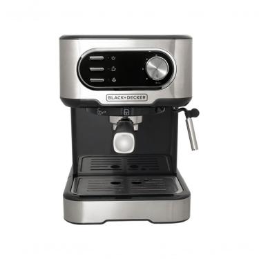 Imagem de Cafeteira Black + Decker Espresso, Pó Ou Capsula Multifunções Gourmand Gris CE1100G 220V