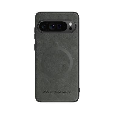 Imagem de Capa De Couro Magnética Para Google Pixel 8 9 pro XL 9A 8A, À Prova De