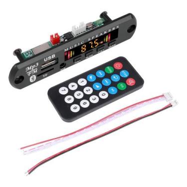 Imagem de Placa Decodificadora Módulo Pendrive Bluetooth Usb P2 Sd Fm - Congratu