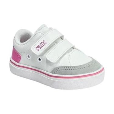 Imagem de Tênis Klin Baby Freestyle 259044 Branco/Pink-Unissex