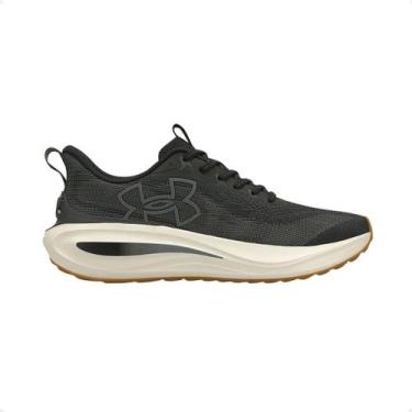 Imagem de Tenis de corrida masculino under armour skyline 5 preto, 006, Preto, 4