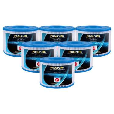 Imagem de Filtro para Jacuzzi POOLPURE 29001E Tipo S1 PureSpa Paquete de 6