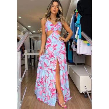 Imagem de Vestido Longo Florido - moda&stylo