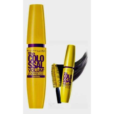 Imagem de MÁSCARA PARA CÍLIOS-The COLOSSAL 100 % Black - MAYBELLINE, Preto, 9,2 