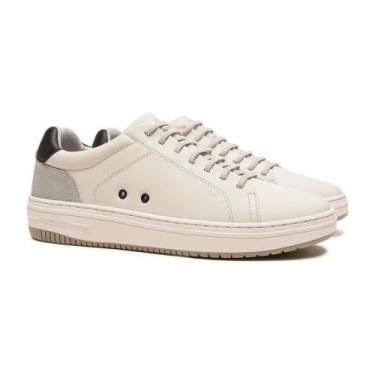 Imagem de Sapatênis Em Couro Freeway Evo 05 Masculino, Branco, 40