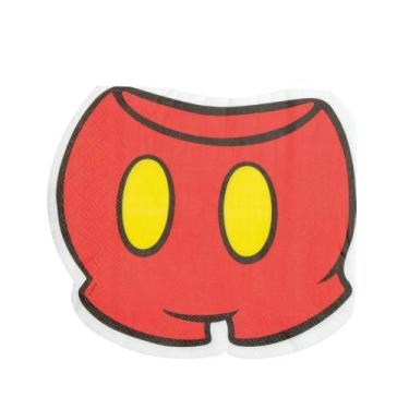 Imagem de Guardanapo de Papel Mickey Vrm/bco/our 16cm C/1un 1029288 - CROMUS