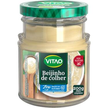 Imagem de VITAO Beijinho de Colher Zero Açúcar 200g – Sem Glúten, Textura Cremosa
