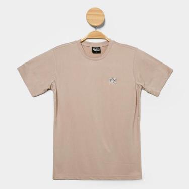 Imagem de Camiseta Infantil Red Nose Malha Menino, Bege, 16A