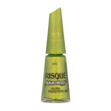 Imagem de Esmalte Verde Efeito Risqué e Lollapalooza Brasil Vou Para Verde Perto