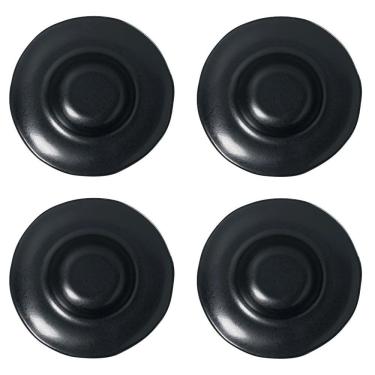 Imagem de Conjunto de Pratos para Massa e Risoto Orgânico Eclipse 4 Peças Cerâmica Stoneware para Mesa Porto Brasil